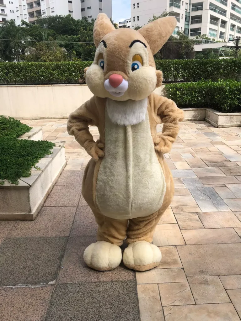 contratar coelho da pascoa caramelo