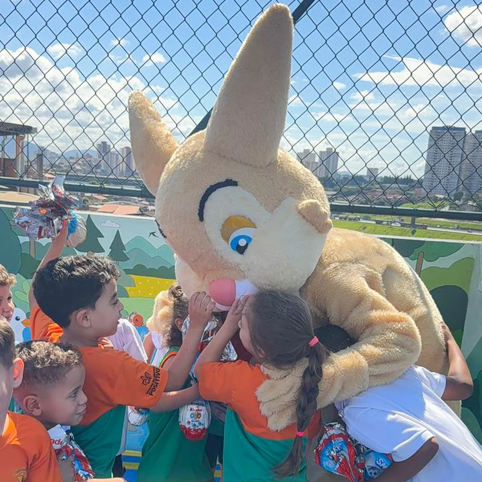 Contratar Coelho da Páscoa para festas infantis e eventos escolares na região